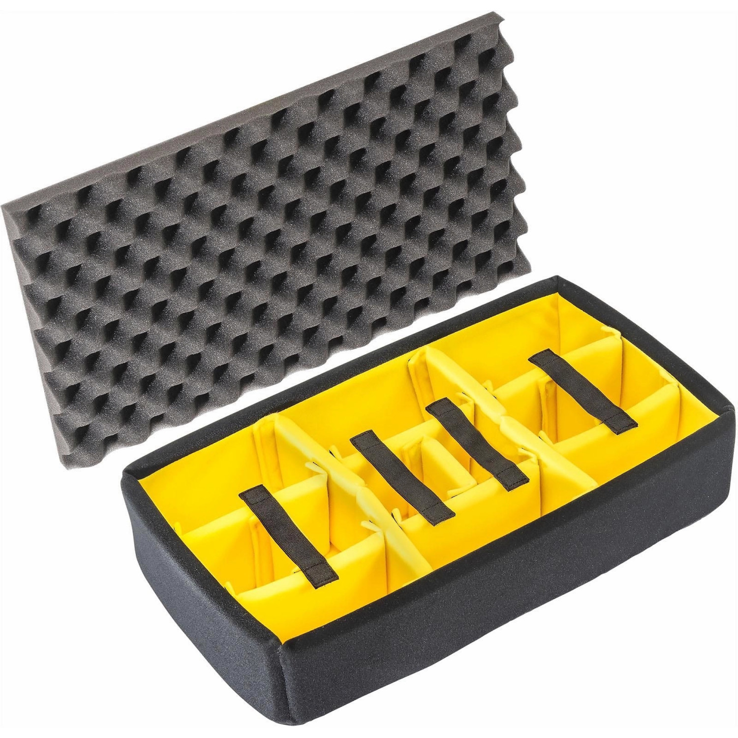 Peli 1525 Padded Dividers | Wypełnienie, miękki organizer do skrzyń Peli 1525 Air Case