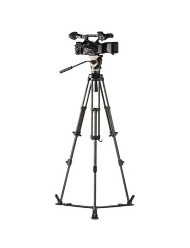 Libec NX-300C | Karbonowy statyw foto-wideo z głowicą NH30, rozpórka dolna, udźwig do 10 kg, wysokość do 1.68 m Libec - 6