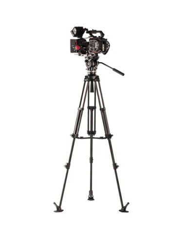 Libec NX-300MC | Karbonowy statyw foto-wideo z głowicą NH30, rozpórka środkowa, udźwig do 10 kg, wysokość do 1.67 m Libec - 9