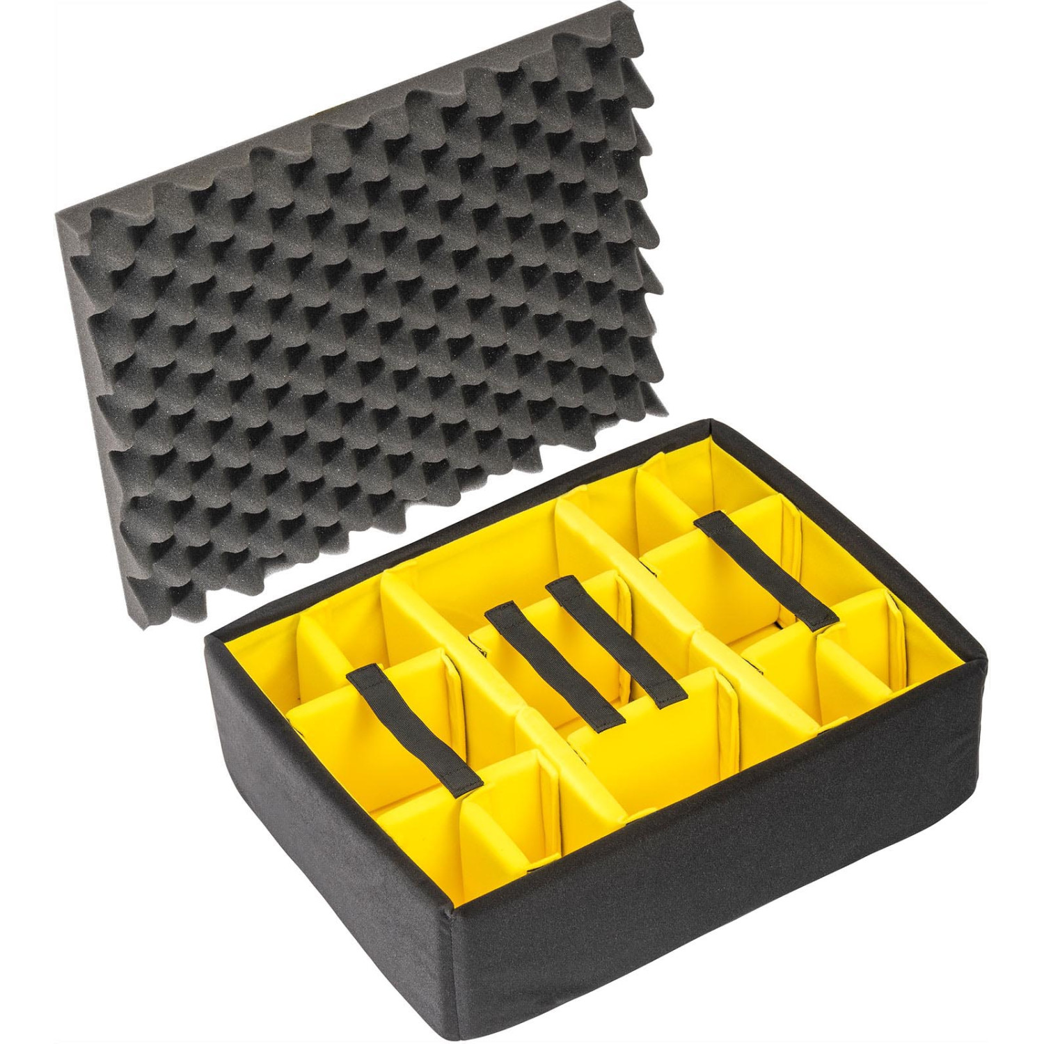 Peli 1550 Padded Dividers | Wypełnienie, miękki organizer do skrzyń Peli 1550 Protector Case