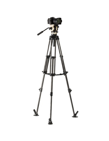 Libec NX-100MC | Karbonowy statyw foto-wideo z głowicą NH10, rozpórka środkowa, udźwig do 4 kg, wysokość do 1.67 m Libec - 5