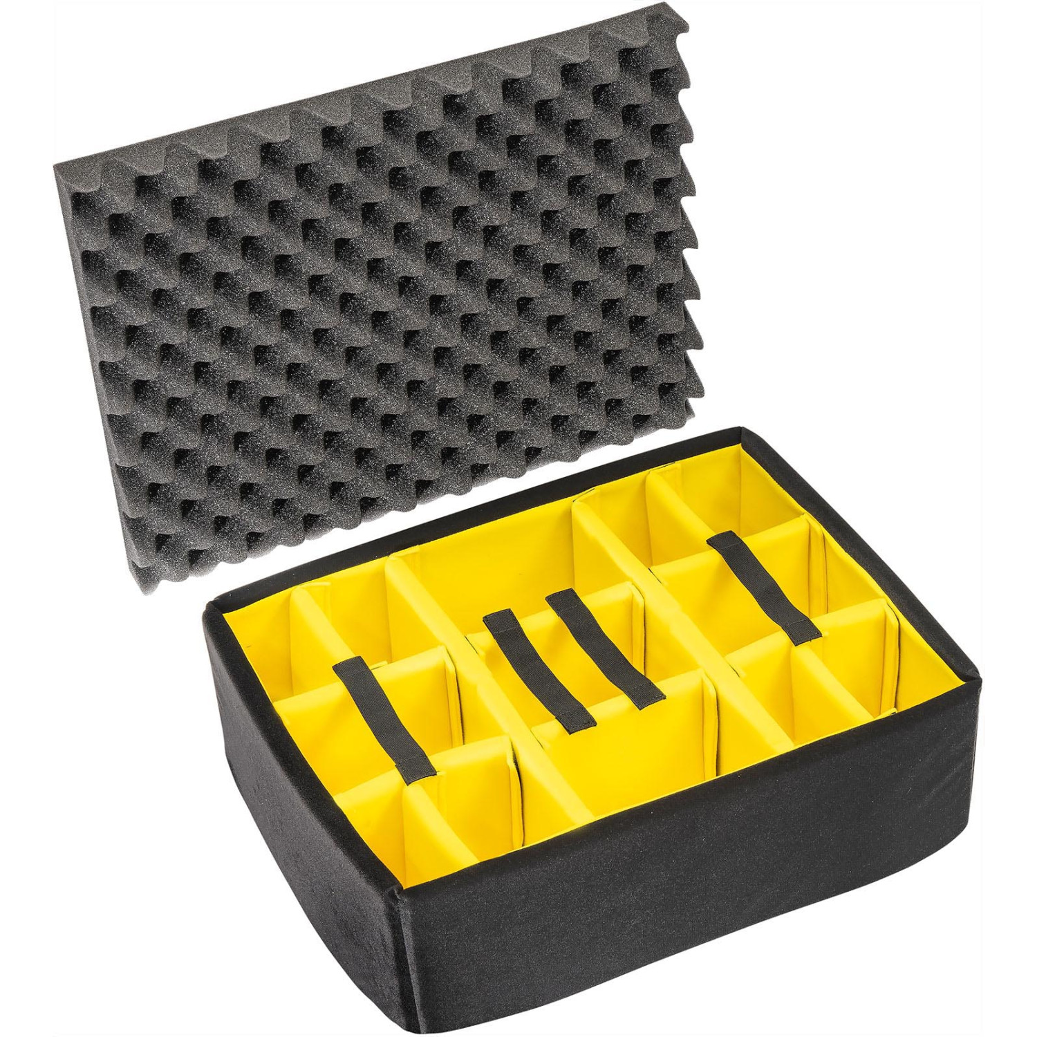 Peli 1560 Padded Dividers | Wypełnienie, miękki organizer do skrzyń Peli 1560 Protector Case