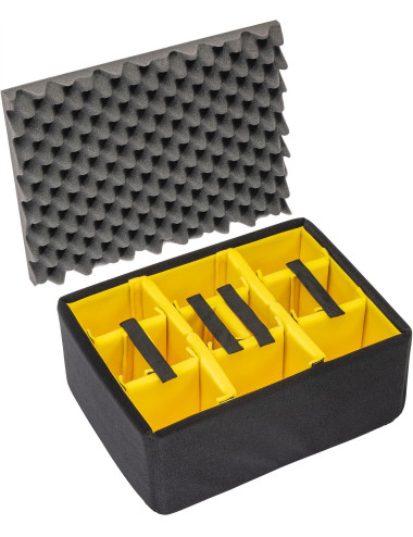 Peli 1557 Padded Dividers | Wypełnienie, miękki organizer do skrzyń Peli 1557 Air Case