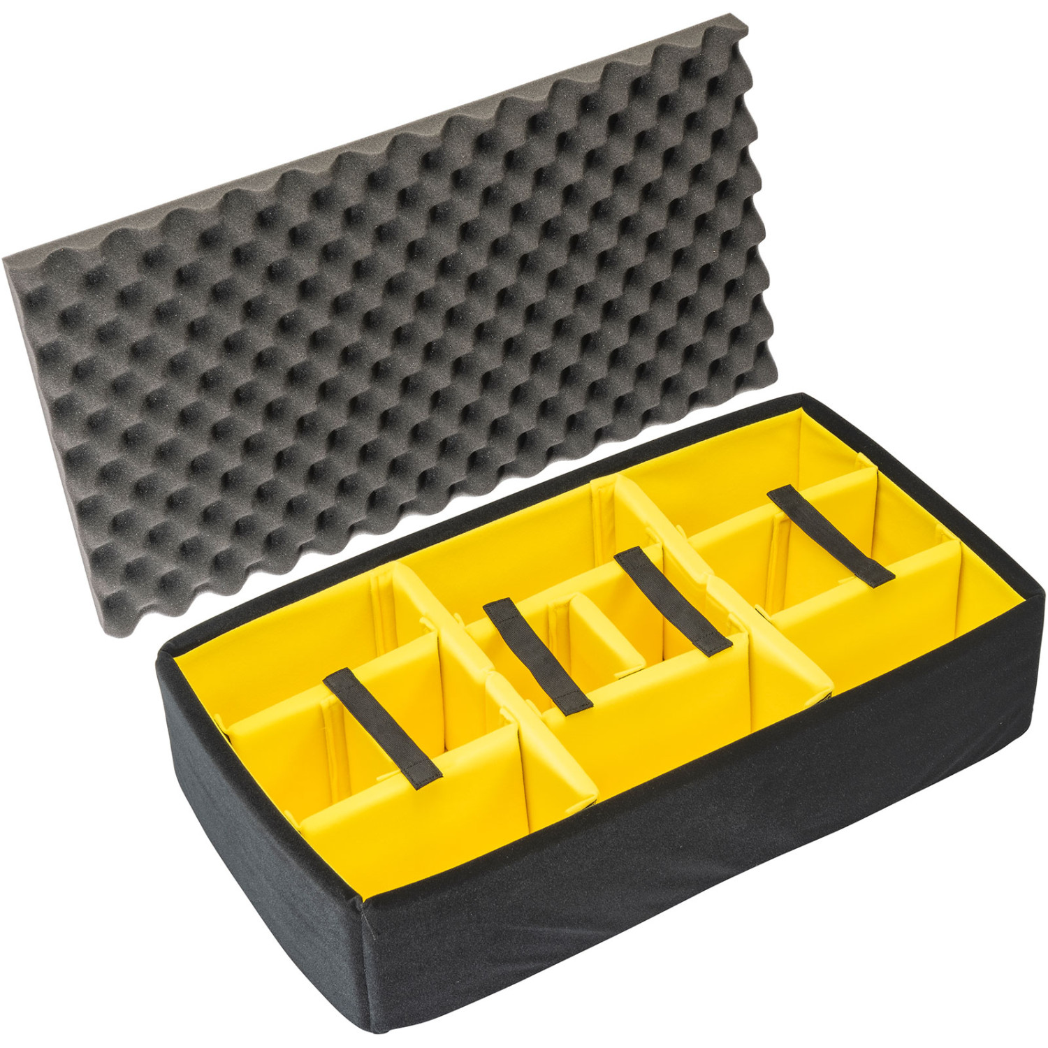 Peli 1605 Padded Dividers | Wypełnienie, miękki organizer do skrzyń Peli 1605 Air Case