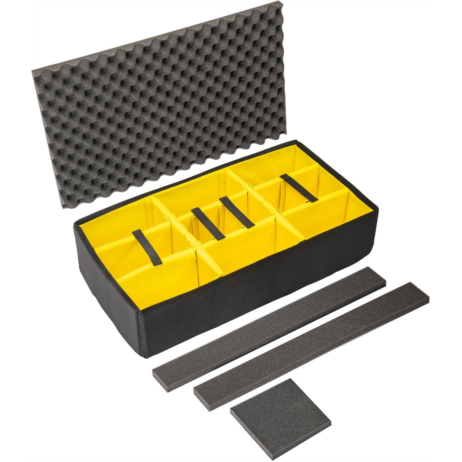 Peli 1615 Padded Dividers | Wypełnienie, miękki organizer do skrzyń Peli 1615 Air Case
