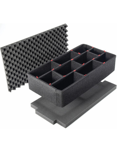 Peli 1650 TrekPak Dividers | Wypełnienie, system przegródek TrekPak do skrzyń Peli 1650 Protector Case