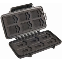 Peli 0915 Micro Memory Card Case | Mini walizka na 12 kart SD wew 12x5x1cm czarna Peli - 3