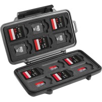 Peli 0915 Micro Memory Card Case | Mini walizka na 12 kart SD wew 12x5x1cm czarna Peli - 2