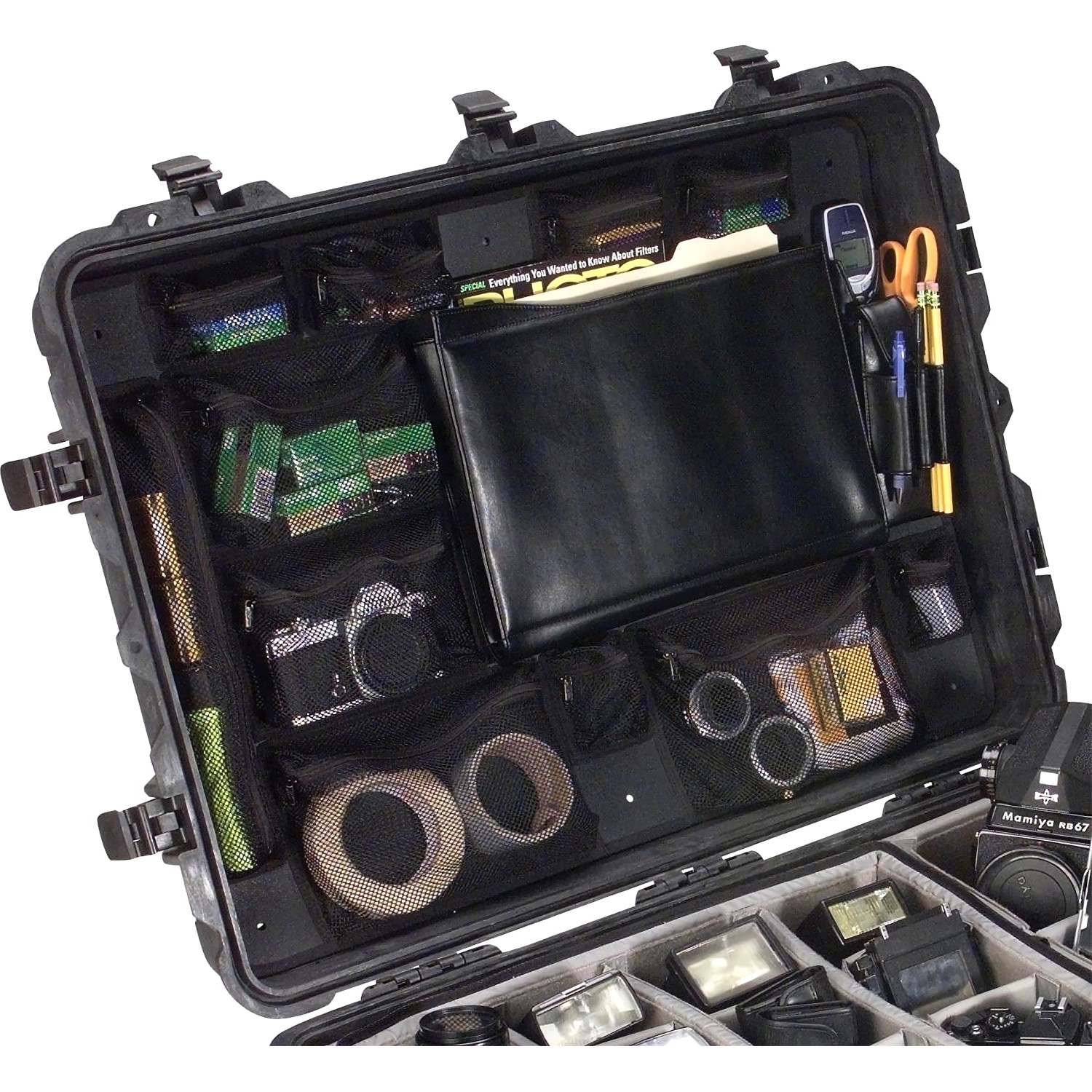 Peli 1660 Lid Organizer | Organizer wieka dla skrzyń Peli 1660 Protector Case