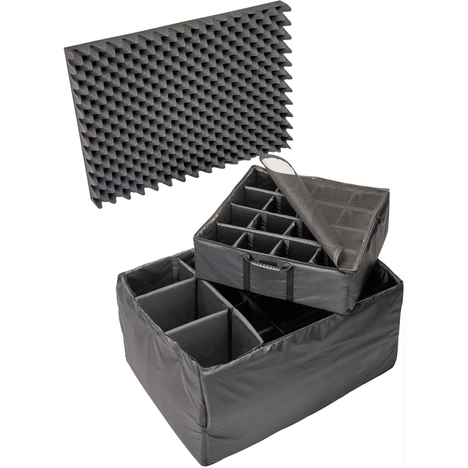 Peli 1660 Padded Dividers | Wypełnienie, miękki organizer do skrzyń Peli 1660 Protector Case