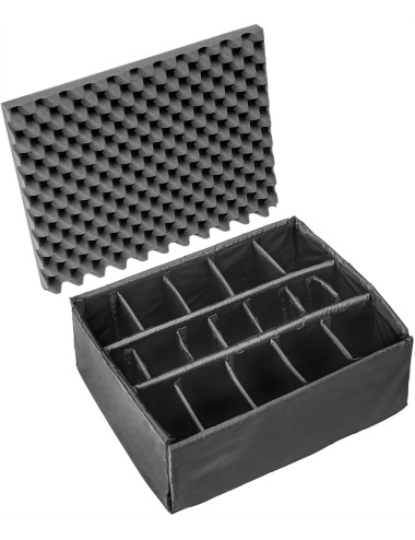 Peli 1610 Padded Dividers | Wypełnienie, miękki organizer do skrzyń Peli 1610 i 1610M Protector Case