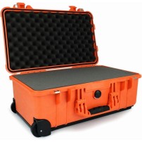 Peli 1510 Protector Case | Walizka z gąbką wew 50x27x19cm pomarańczowa Peli - 2