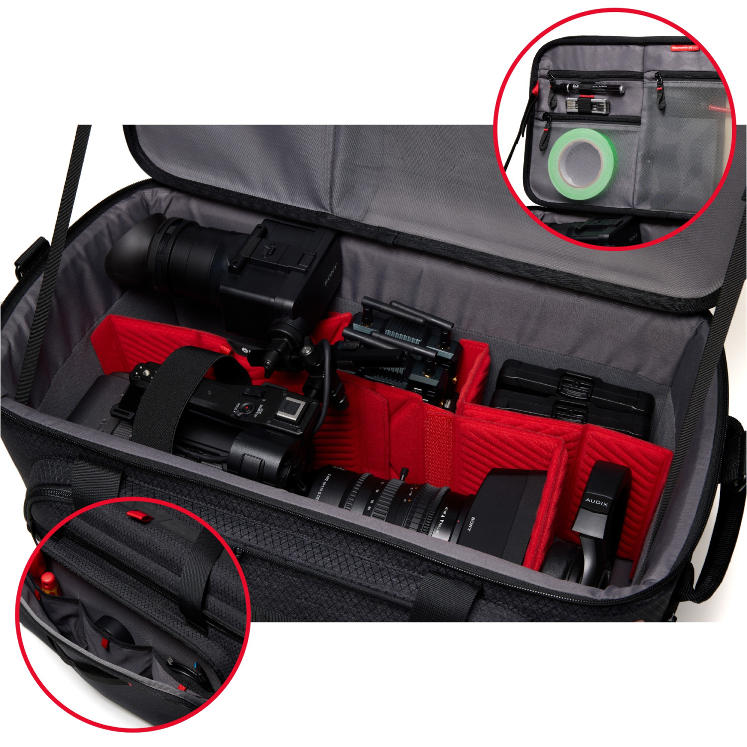 Manfrotto Pro Light Cineloader Large MB PL-CL-L | Duża usztywniona torba na kamerę Manfrotto - 3