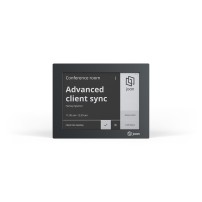 Joan 6 RE Black | System rezerwacji sal konferencyjnych w formie ekranu dotykowego E-Ink, 6" Joan - 3