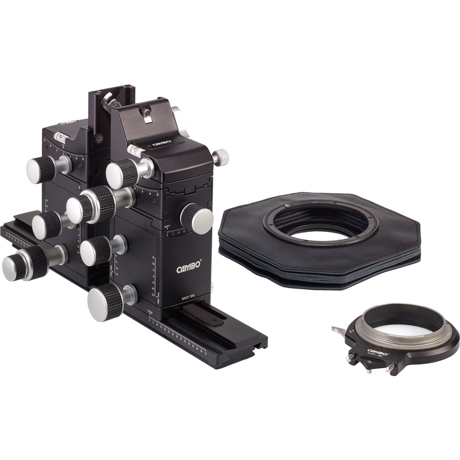 Cambo ACTUS-MV F50 Kit View Camera (ACMV-F50 Kit) | Fotograficzny system korekcji do Fuji GFX-50 GFX-100s Cambo - 1