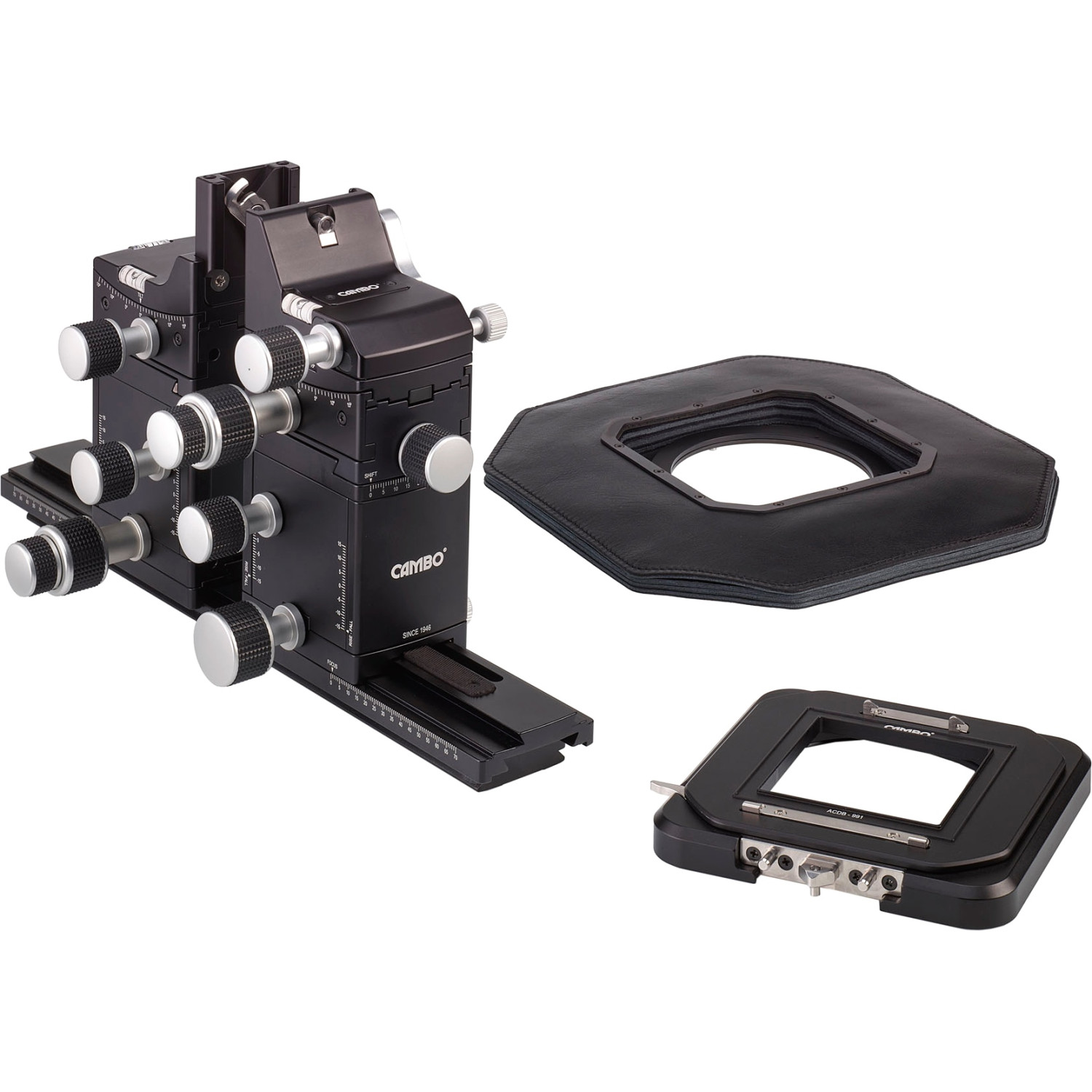 Cambo ACTUS-MV HV Kit View Camera (ACMV-HV Kit) | Fotograficzny system korekcji do Hasselblad-V Cambo - 1