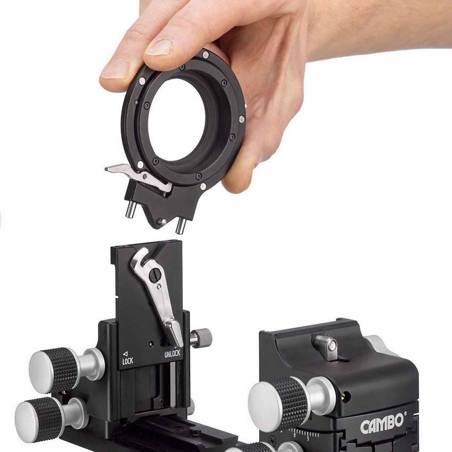 Cambo AC-78E Bayonet Holder | Uniwersalny uchwyt do mocowań bagnetowych aparatów cyfrowych Cambo - 3