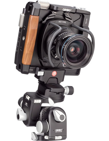 Cambo PCH GEARHEAD | Głowica trzykierunkowa z przekładnią zębatą, udźwig 4kg Cambo - 4