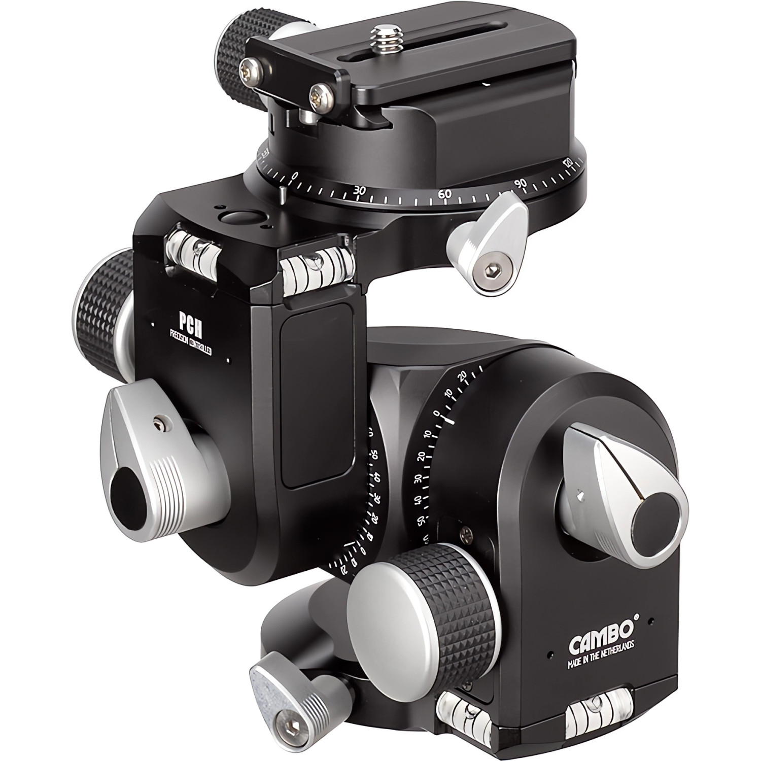 Cambo PCH GEARHEAD | Głowica trzykierunkowa z przekładnią zębatą, udźwig 4kg Cambo - 1