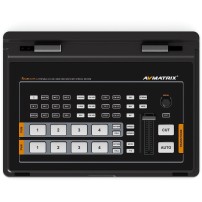 AVMATRIX Shark S4 Plus | Mikser wideo FullHD z wbudowanym monitorem, 4-kanałowy, 2x SDI, 2x HDMI, nagrywanie, streaming AVMATRIX
