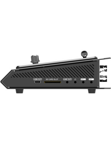 AVMATRIX Shark S6 | Mikser wideo FullHD z wbudowanym monitorem, 6-kanałowy, 4x SDI, 2x HDMI, nagrywanie, streaming AVMATRIX - 4