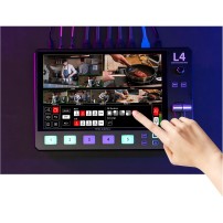 Feelworld L4 | Mikser wideo, 5-kanałowy 4x HDMI, 1x SDI, ekran 10.1", streaming USB Feelworld - 6
