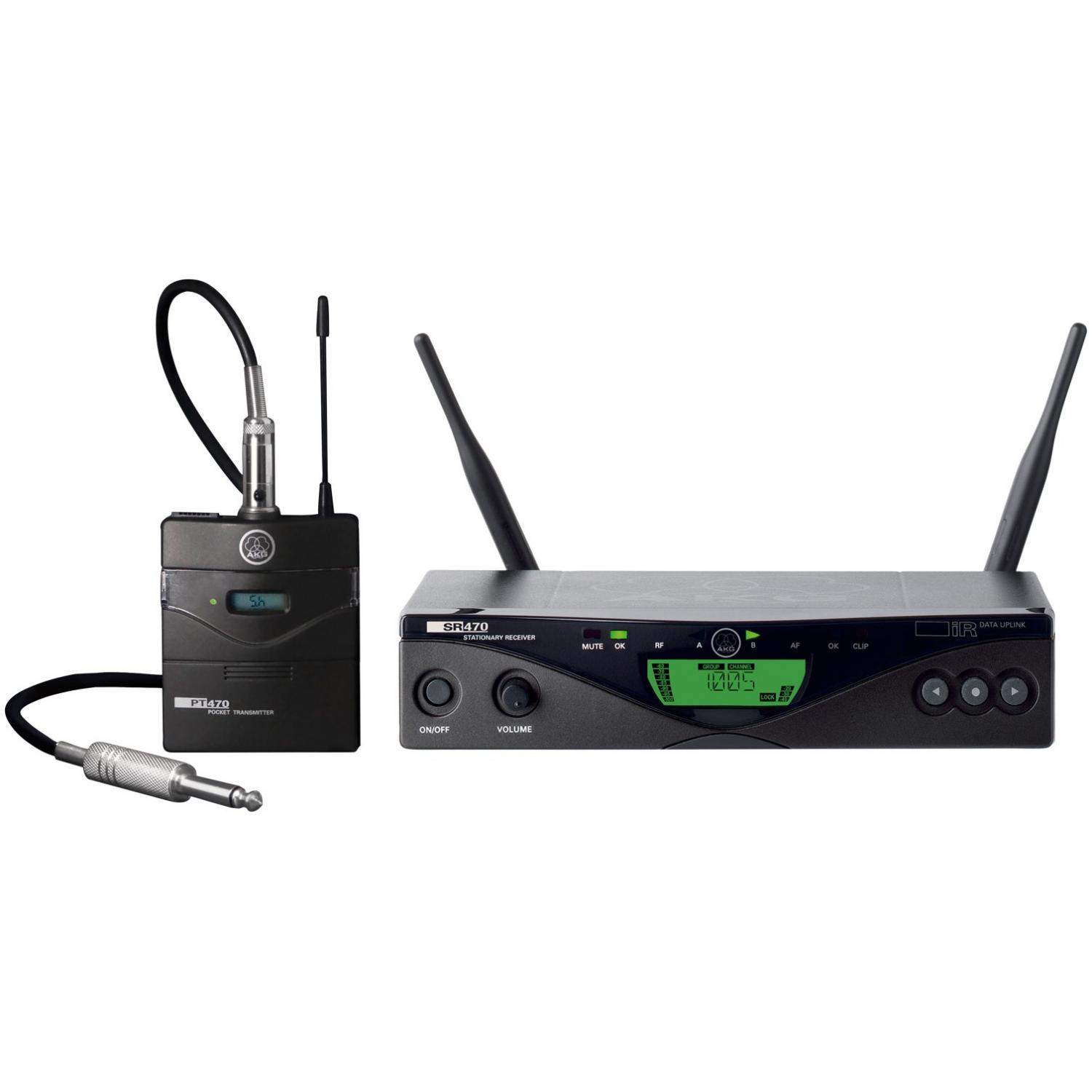AKG WMS470 Instrumental Set BD7-50MW | Zestaw bezprzewodowy do instrumentów z nadajnikiem bodypack AKG - 1