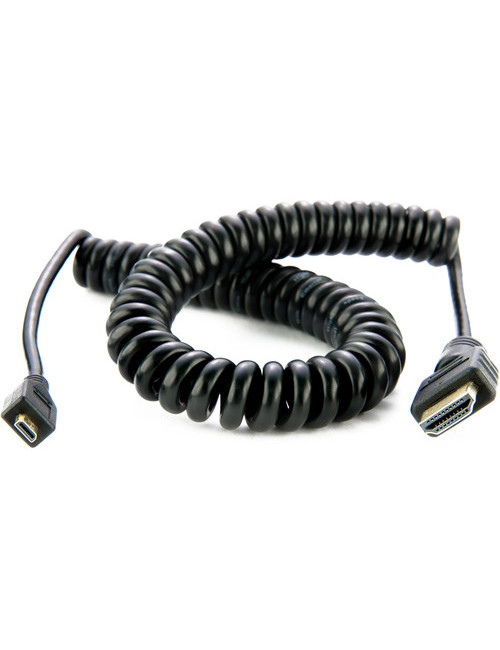 Atomos ATOM4K60C2 | Kabel zawijany HDMI - Micro HDMI, 40 - 80 cm, 4K 60 FPS Atomos - 1