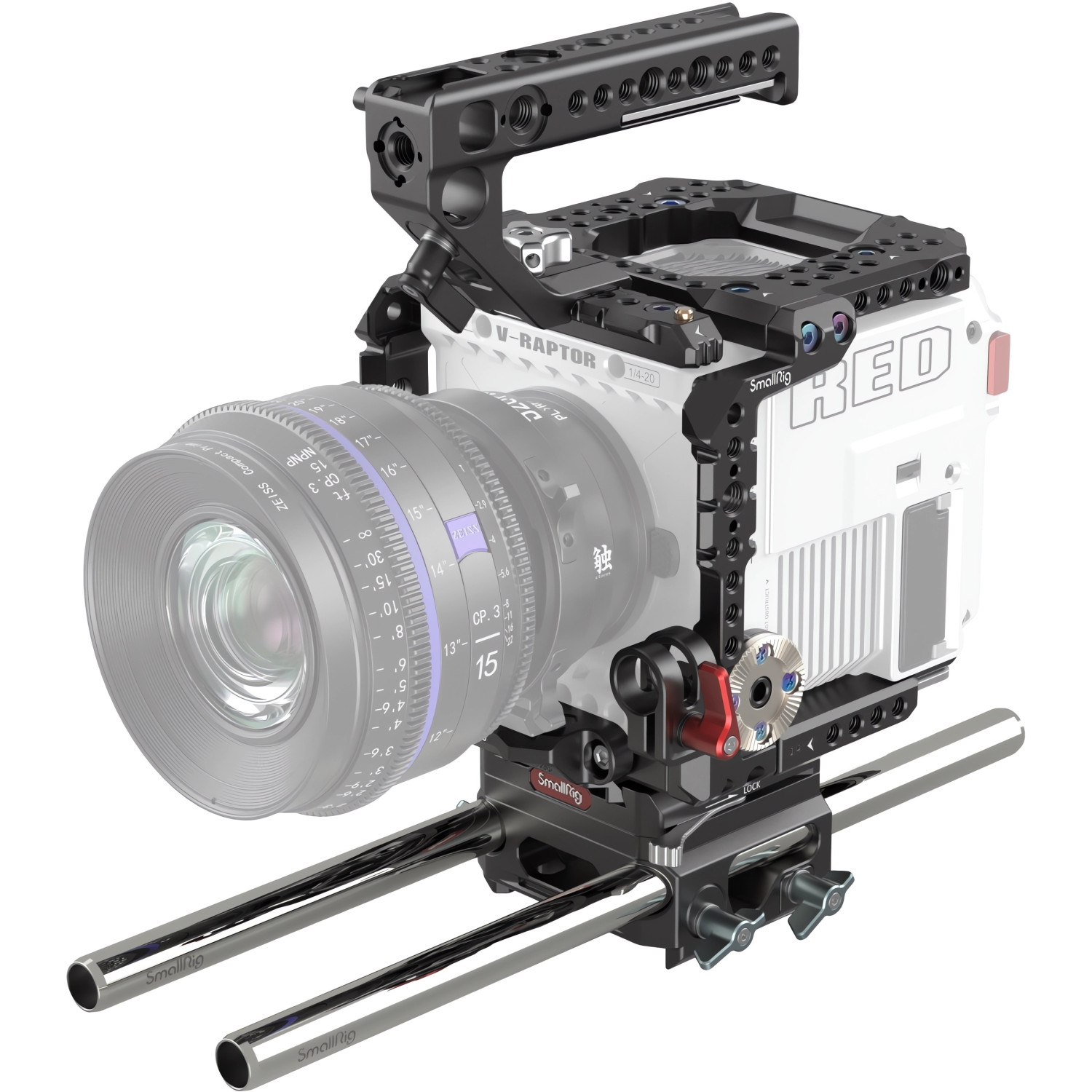 SmallRig 3696 Cage Kit for RED V-RAPTOR | Klatka z akcesoriami dla V-RAPTOR SmallRig - 1