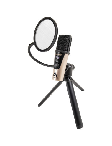 Apogee HypeMiC | Mikrofon pojemnościowy USB do podcastów, streamingu dla Windows, MacOS, iOS Apogee - 1