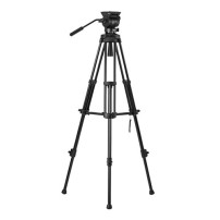 Libec TH-V | Aluminiowy statyw foto-wideo TH-Z T z głowicą TH-V H, rozpórka środkowa, udźwig do 5 kg, wysokość do 1.63 m Libec -