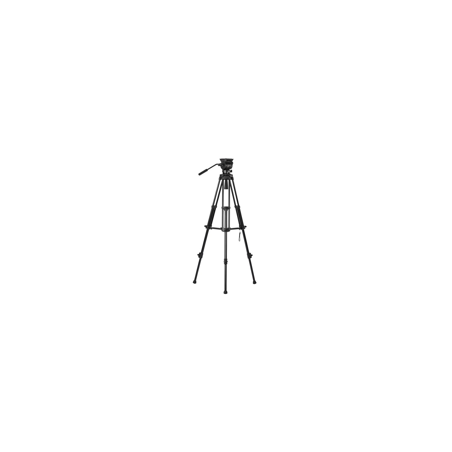 Libec TH-V | Aluminiowy statyw foto-wideo TH-Z T z głowicą TH-V H, rozpórka środkowa, udźwig do 5 kg, wysokość do 1.63 m Libec -