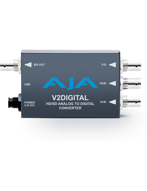 AJA V2Digital | Analogowo-cyfrowy konwerter wideo, Composite /  Component do SDI AJA - 2