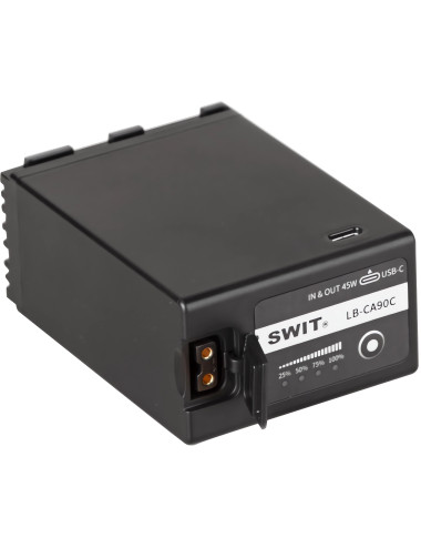 SWIT LB-CA90C | Akumulator 90 Wh / 6200 mAh, zamiennik Canon BP-A60 BP-A30 dla Canon C300 MK II C70, D-Tap, USB-C SWIT - 3
