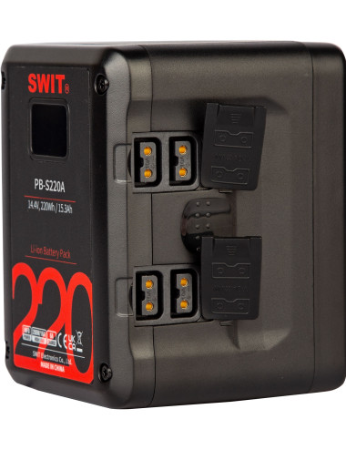 SWIT PB-S220A | Akumulator Gold Mount 220Wh, 4x D-Tap, USB-A SWIT - 3