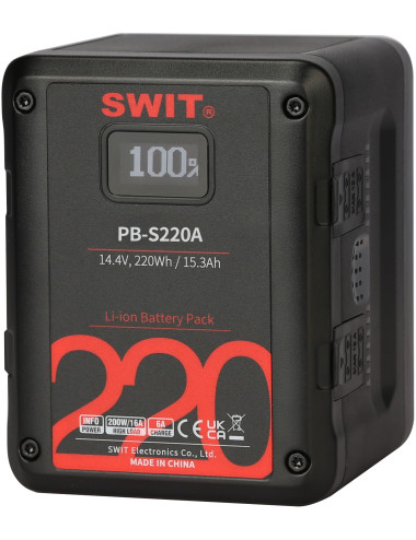 SWIT PB-S220A | Akumulator Gold Mount 220Wh, 4x D-Tap, USB-A SWIT - 1