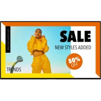Clevertouch CM High Bright 49" | Monitor Digital Signage, 3000 nit, praca 24/7 Clevertouch - 2