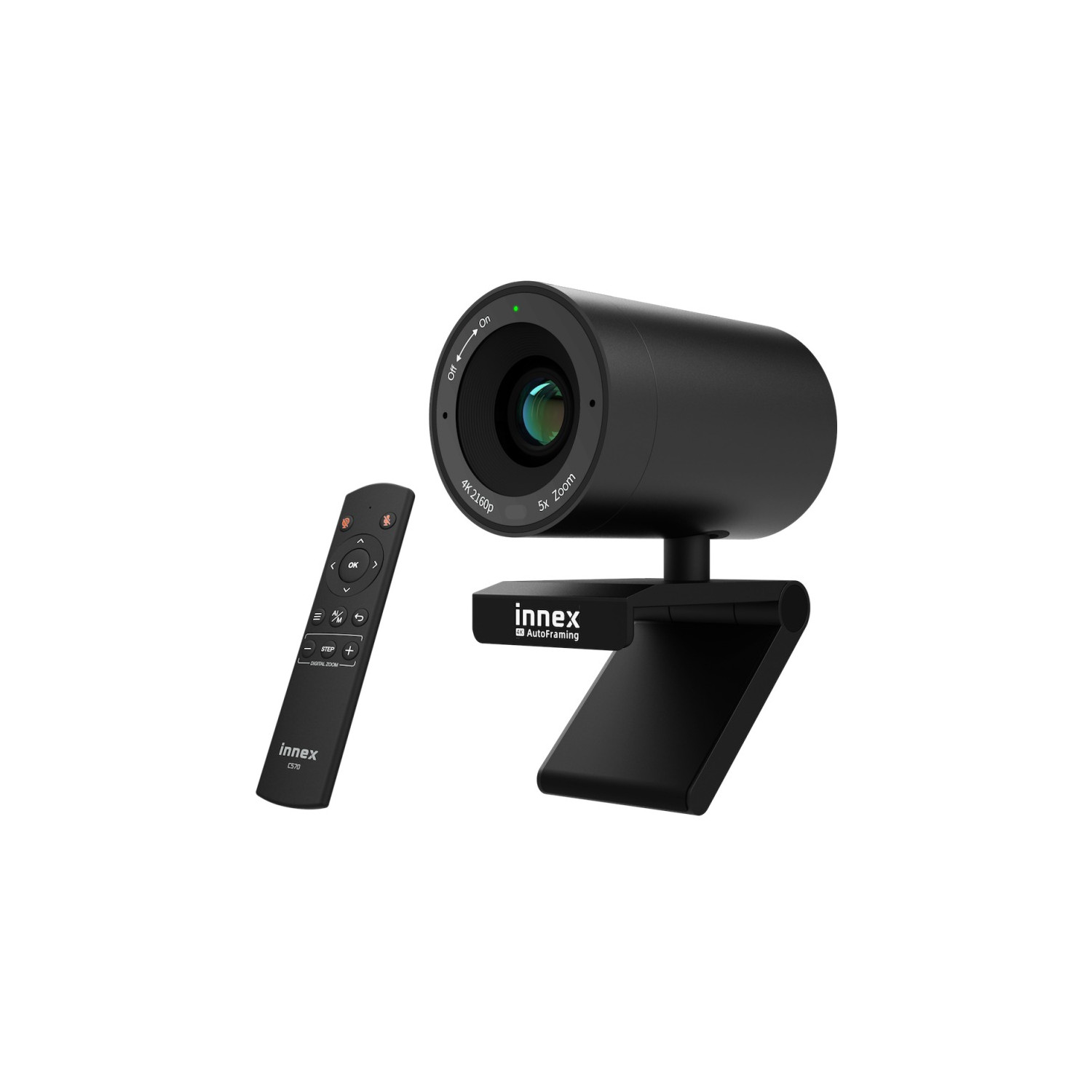Innex C570 | Kamera konferencyjna USB, 4K, ePTZ, autokadrowanie AI, mikrofony Marshall Electronics - 1
