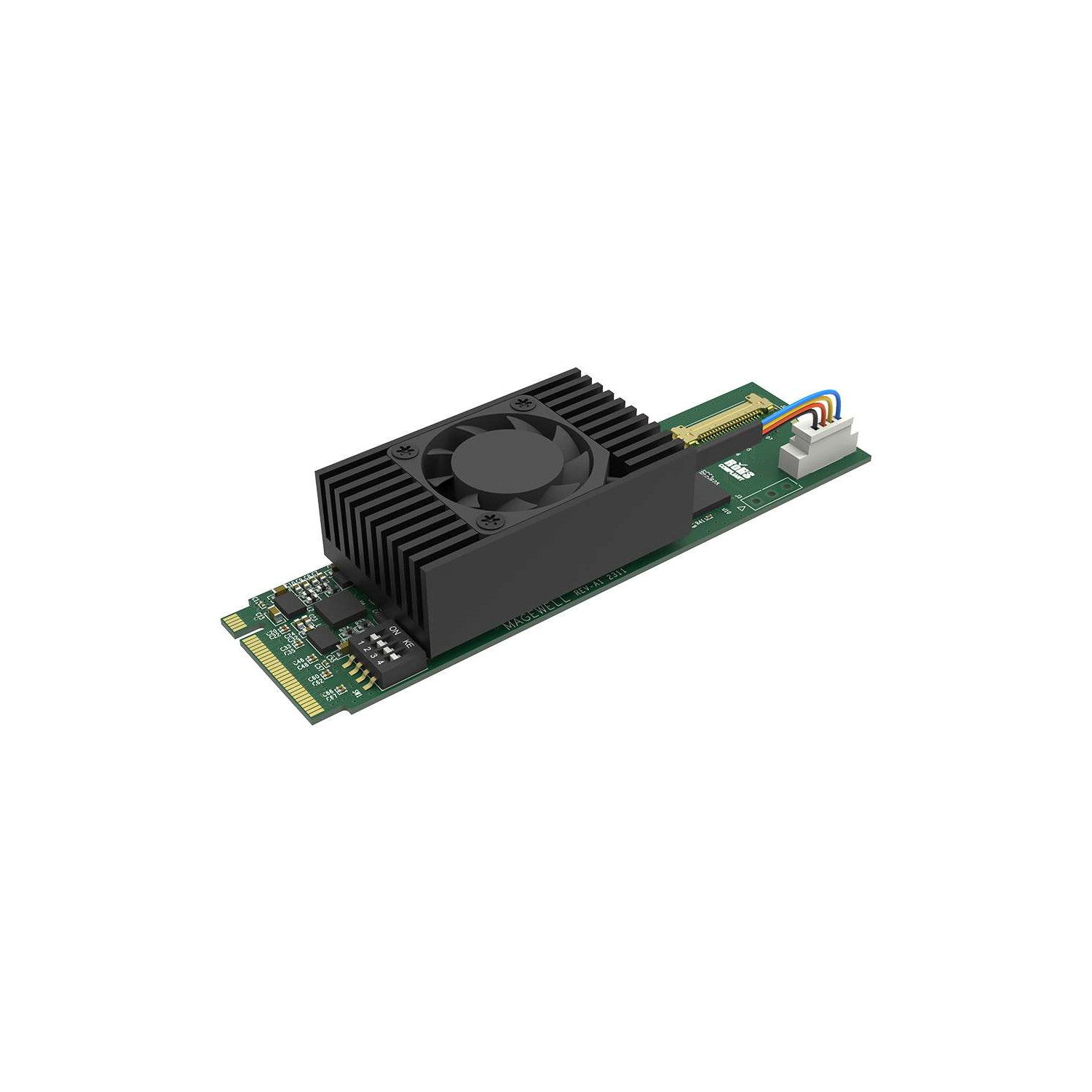 Magewell Eco Capture HDMI 4K Plus M.2 (11590) | Karta przechwytująca M.2 (PCIe Gen3 x4), 4K HDMI, grabber wideo Magewell - 1