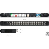 Blackmagic Design ATEM 2 M/E Constellation HD | Mikser wideo FullHD, 20 wejść, 3-SDI, 12 wyjść wideo, multiview, talkback Blackm