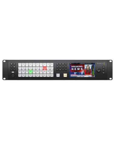 Blackmagic Design ATEM 4 M/E Constellation HD | Mikser wideo FullHD, 40 wejść, 3G-SDI, 12 wyjść wideo, multiview, talkback Black