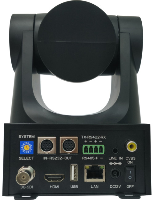 Laia Broadcaster 30X (Black) | Kamera PTZ Full HD, NDI|HX2 / HDMI / SDI, PoE, 30x zoom Laia - 2