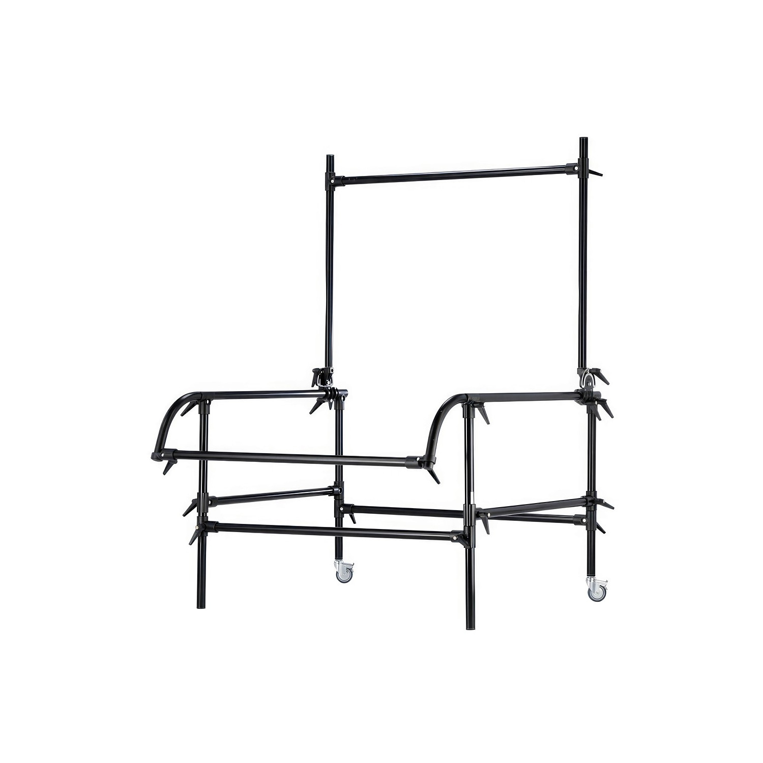 Manfrotto 220PSLB | Duży stolik bezcieniowy bez płyty perspex, czarny, 2 x 1.2 m Manfrotto - 1