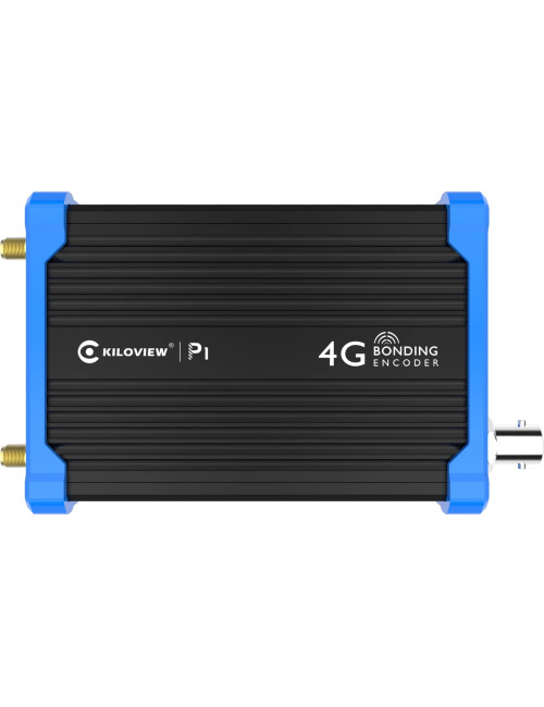 Kiloview P1 | Enkoder, streamer wideo 4K, Ethernet, Wi-Fi, 5G, RTSP, RTMP, SRT, NDI|HX3, PoE Magewell - 1