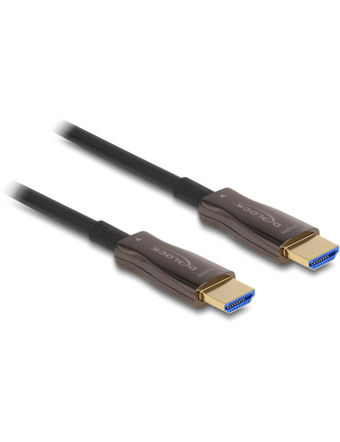 Delock 86080 HDMI | Aktywny optyczny kabel HDMI z metalowym oplotem 8K 60 Hz 100m Delock - 1