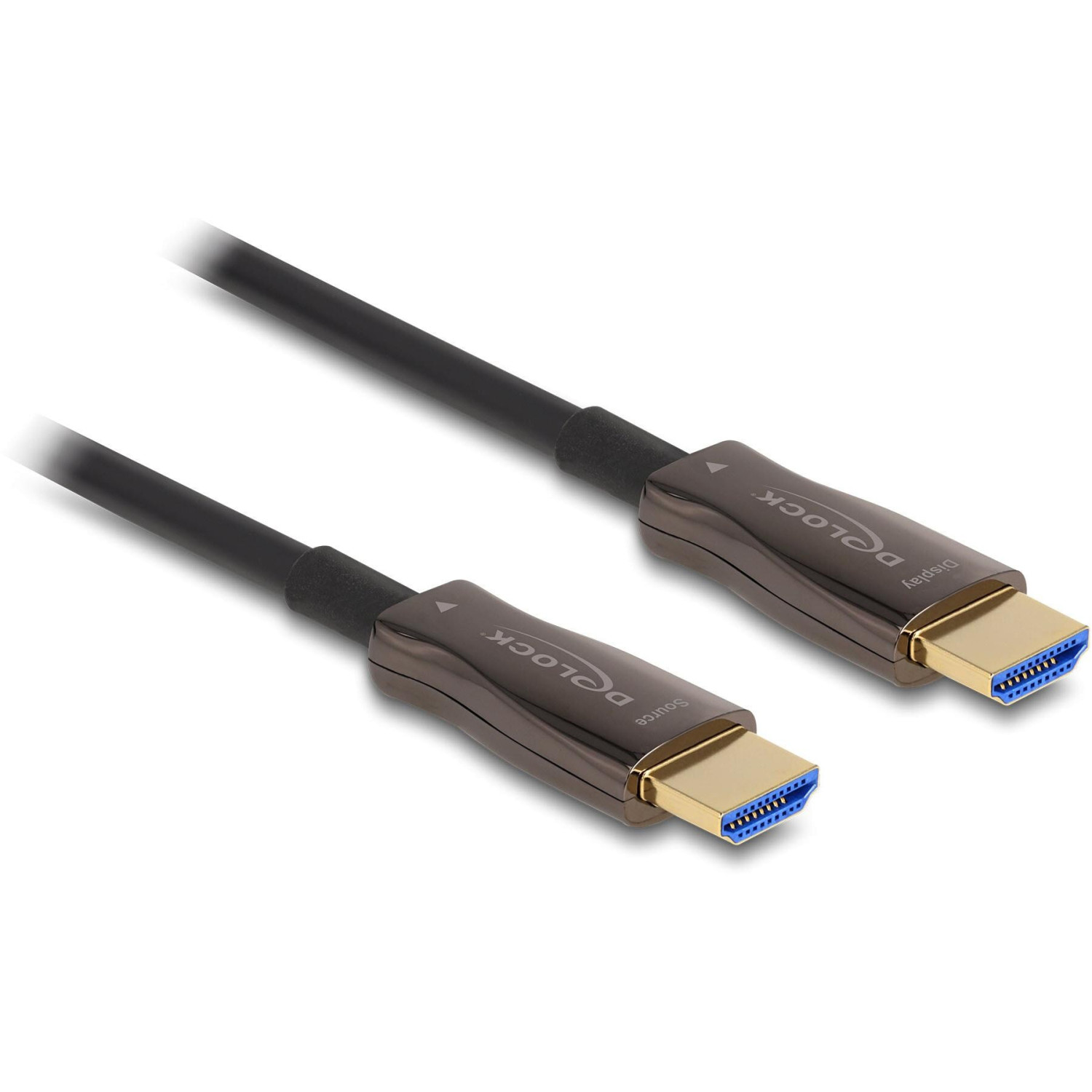 Delock 86080 HDMI | Aktywny optyczny kabel HDMI z metalowym oplotem 8K 60 Hz 100m Delock - 1
