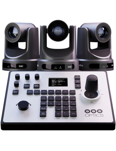 PTZOptics Producer 4K Bundle (PT20XSE-PRODUCER-JOY4) | 3x Kamera PTZ Move SE 20x + Kontroler PTZOptics PT-JOY-G4 PTZOptics - 1