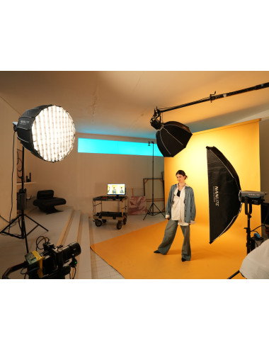 Nanlite FC-500C | Studyjna lampa LED Spot Light RGBW, 2700-7500K, 520W Nanlite - 12