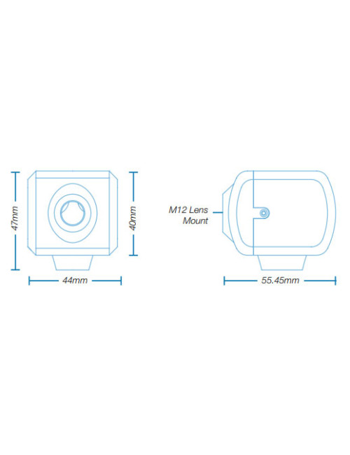Marshall Electronics CV504 | Miniaturowa kamera Full HD, 3G-SDI, 10-bit 4:2:2, obiektyw M12 Marshall Electronics - 4