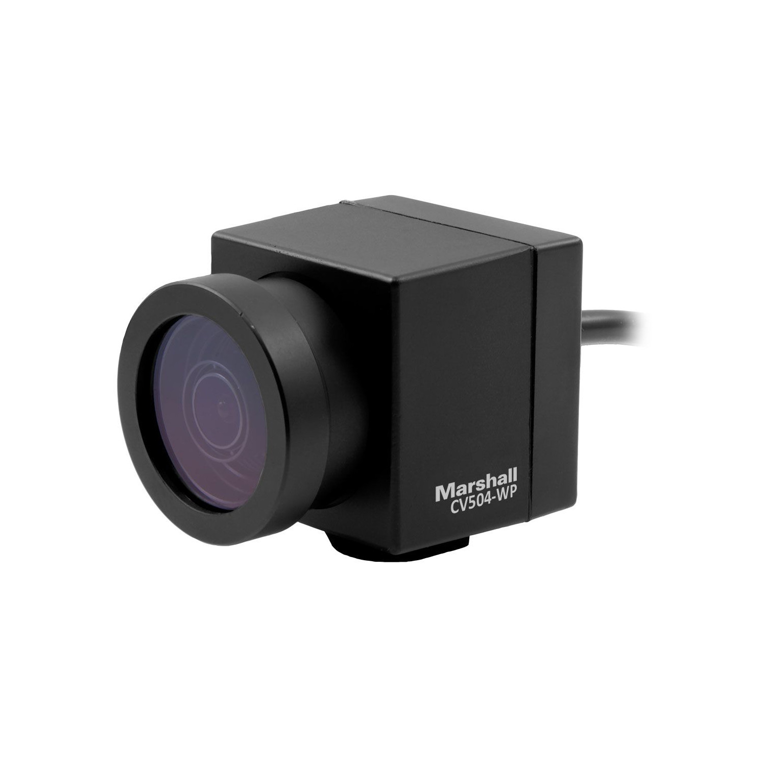 Marshall Electronics CV504-WP | Wodoodporna miniaturowa kamera Full HD, ochrona IP67, 3G-SDI, 10-bit 4:2:2, obiektyw M12 Marshal